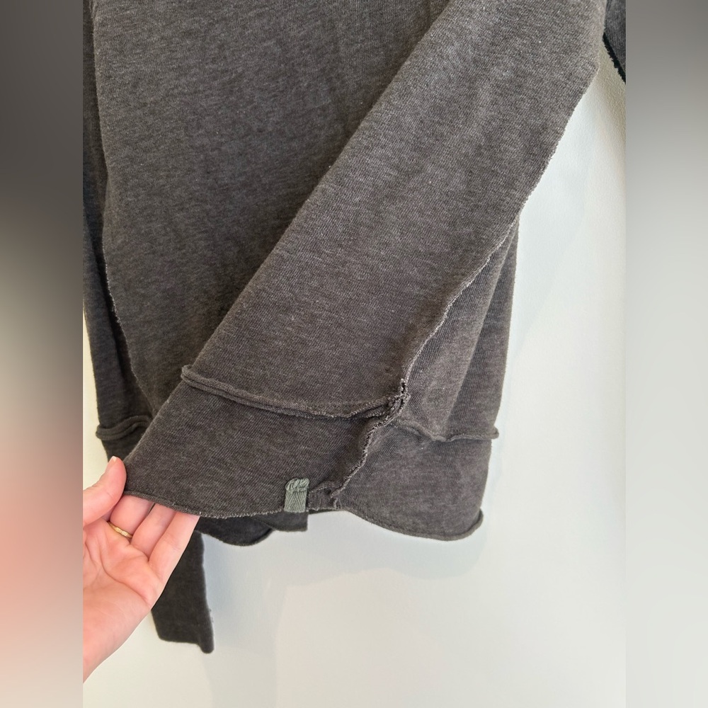 FREE PEOPLE We the Free Turtleneck Long Sleeve Exposed Seams Size XS - Picture 3 of 9